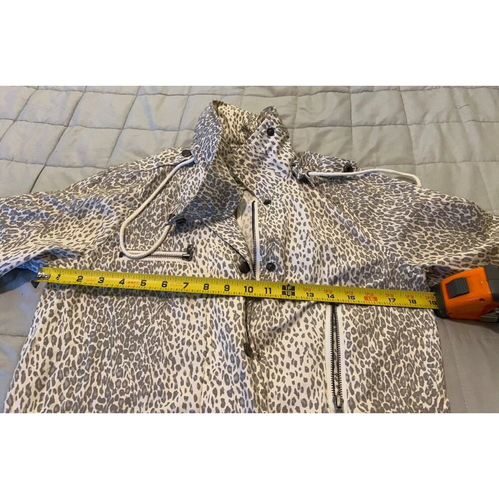 Joie Leopard Print Barker Utility Jacket Womens S… - image 4